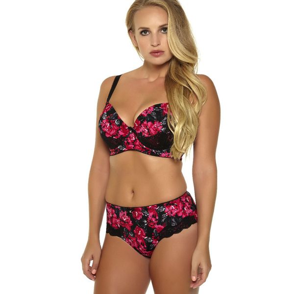 miaoersidai new fashion push up women bra set plus size printing brief and bralette 32-46 d-dd-ddd-f-g, Red;black
miaoersidai new fashion push up women bra set plus size printing brief and bralette 32-46 d-dd-ddd-f-g, Red;black