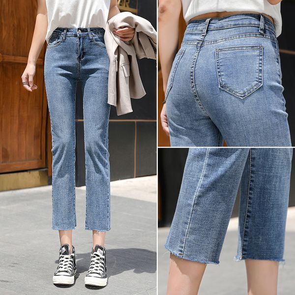 women's jeans denim women trousers 2021 summer ankle length femme push up stretch leggings high waisted, Blue
women's jeans denim women trousers 2021 summer ankle length femme push up stretch leggings high waisted, Blue