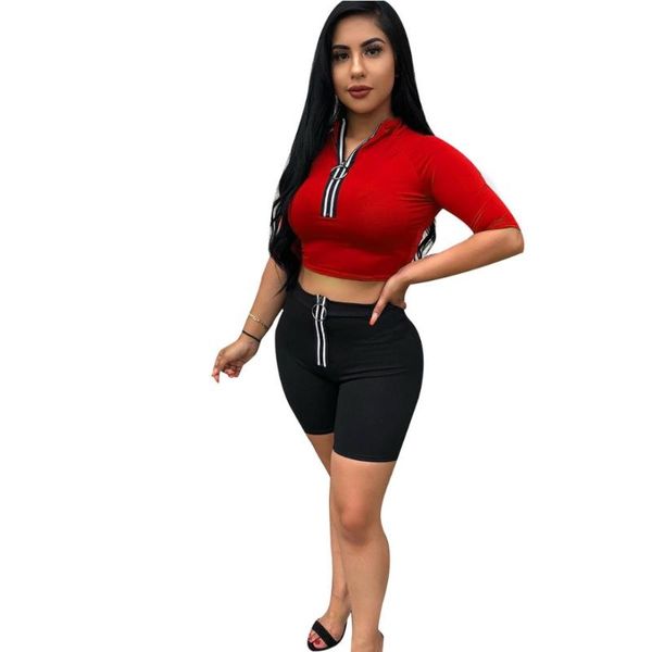 2pcs women sets reflective strip zipper crop and elastic bodycon pants outfits casual 2 piece outwear, Gray
2pcs women sets reflective strip zipper crop and elastic bodycon pants outfits casual 2 piece outwear, Gray