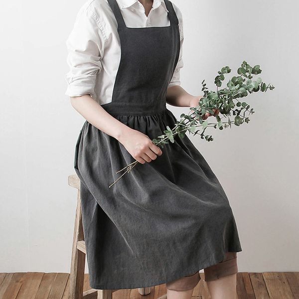 star cotton hemp apron spring new small fresh housework bandage apron sleeveless antifouling
star cotton hemp apron spring new small fresh housework bandage apron sleeveless antifouling