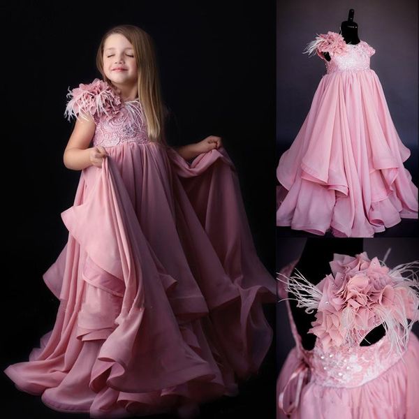 pink feather flower girls dresses lace beads jewel neck toddler pageant dress boho beach wedding a line little baby gowns for communion, White;blue
pink feather flower girls dresses lace beads jewel neck toddler pageant dress boho beach wedding a line little baby gowns for communion, White;blue