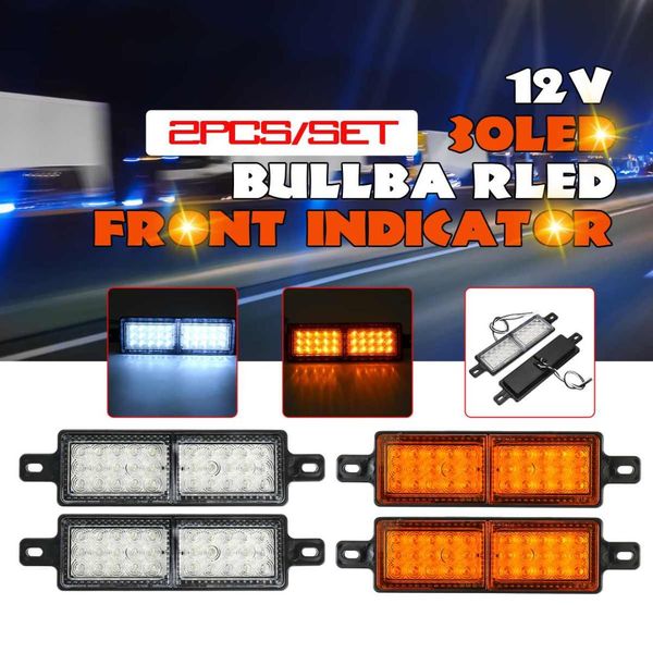 2pcs 12v грузовой автомобиль прицеп bull бар переднего бампера 30 led индикатор лампы
2pcs 12v грузовой автомобиль прицеп bull бар переднего бампера 30 led индикатор лампы