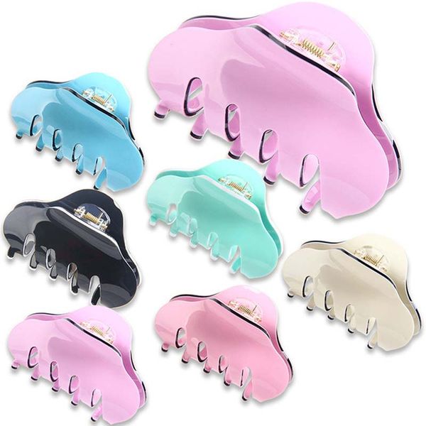 big size candy color acrylic hairpin women girls hair clip clamp fashion shower hair holder claw accessories for ladies
big size candy color acrylic hairpin women girls hair clip clamp fashion shower hair holder claw accessories for ladies