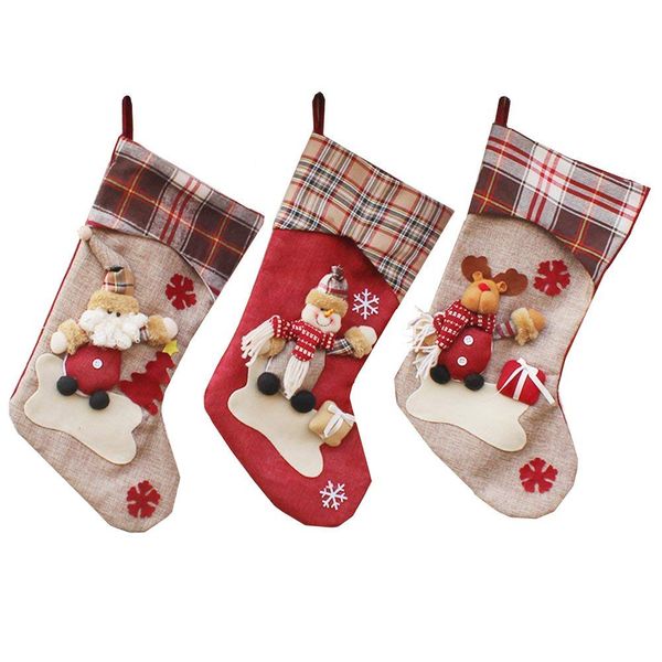 ialj christmas stocking set of 3 santa, snowman, reindeer, xmas cuff christmas decorations and party accessory
ialj christmas stocking set of 3 santa, snowman, reindeer, xmas cuff christmas decorations and party accessory