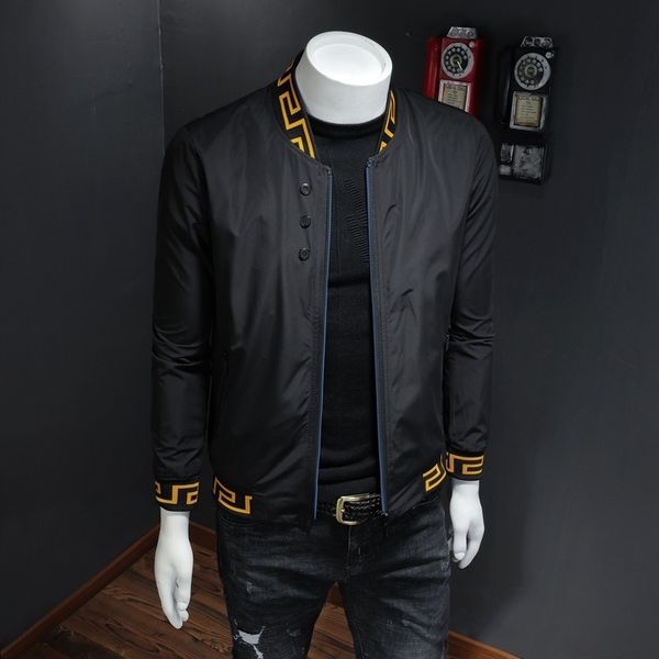 fashion-men's wear 2019 autumn man minimalism jacket blouses baseball collar youth slim loose coat handsome and exquisite, Black;brown
fashion-men's wear 2019 autumn man minimalism jacket blouses baseball collar youth slim loose coat handsome and exquisite, Black;brown