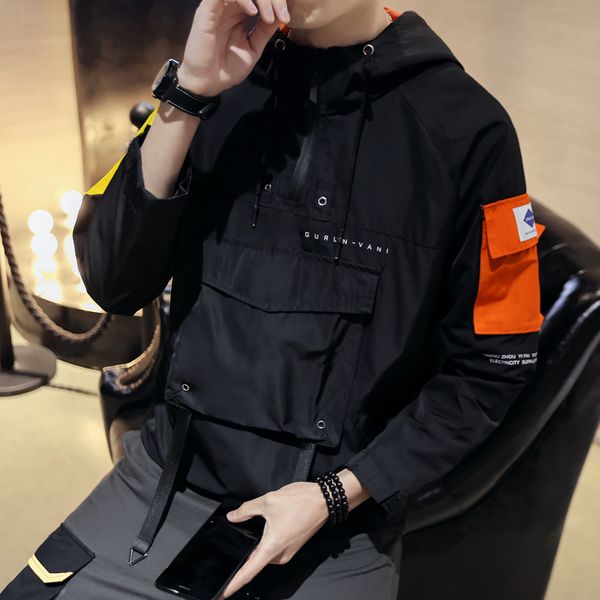 jacket 2019 spring male student korean version casual loose wind hip hop baseball windbreaker black ing, Black;brown
jacket 2019 spring male student korean version casual loose wind hip hop baseball windbreaker black ing, Black;brown