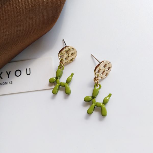 2020 creative cartoon dog earrings fashion fresh green simple geometric stud earrings jewelry, Golden;silver
2020 creative cartoon dog earrings fashion fresh green simple geometric stud earrings jewelry, Golden;silver