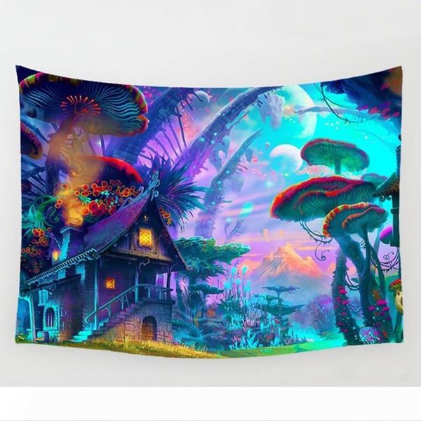 fairytale mushroom world tapestry wall hanging art print wall hanging tapestry living room bedroom bedside decoration wall tapestry
fairytale mushroom world tapestry wall hanging art print wall hanging tapestry living room bedroom bedside decoration wall tapestry
