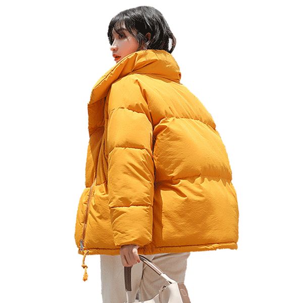 new arrival winter jacket women breasted buttons short cotton padded female loose coat parka outwear stand collar, Black
new arrival winter jacket women breasted buttons short cotton padded female loose coat parka outwear stand collar, Black