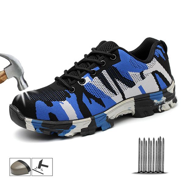 yadibeiba air mesh steel toe work shoes men women shoes breathable anti-piercing working man safety boots, Black
yadibeiba air mesh steel toe work shoes men women shoes breathable anti-piercing working man safety boots, Black