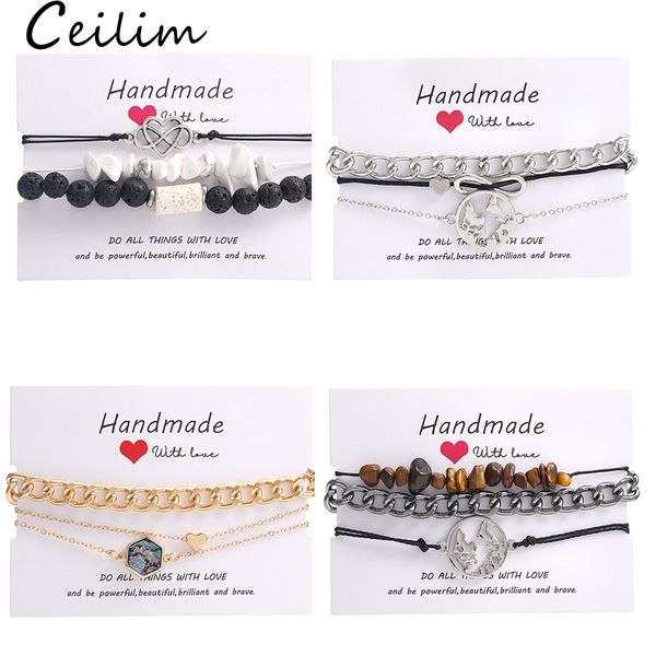 bohemian natural stone beaded heart charm bracelets set for women men fashion handmade gold chain world map pendant bracelet jewelry gift, Black
bohemian natural stone beaded heart charm bracelets set for women men fashion handmade gold chain world map pendant bracelet jewelry gift, Black