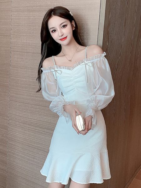 nana fashion womens clothing store 020 early autumn new slim slimming sweet long sleeve design sense minority dress fashion, White;black
nana fashion womens clothing store 020 early autumn new slim slimming sweet long sleeve design sense minority dress fashion, White;black
