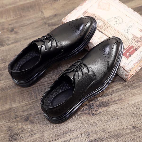 ariari business oxford leather shoes men breathable rubber formal dress shoes male office wedding flats footwear mocassin homme, Black
ariari business oxford leather shoes men breathable rubber formal dress shoes male office wedding flats footwear mocassin homme, Black
