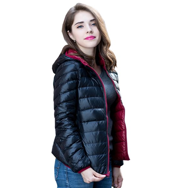women ultra light down jacket double side reversible jackets plus size 4xl feather jacket women with carry bag travel lp097, Black
women ultra light down jacket double side reversible jackets plus size 4xl feather jacket women with carry bag travel lp097, Black