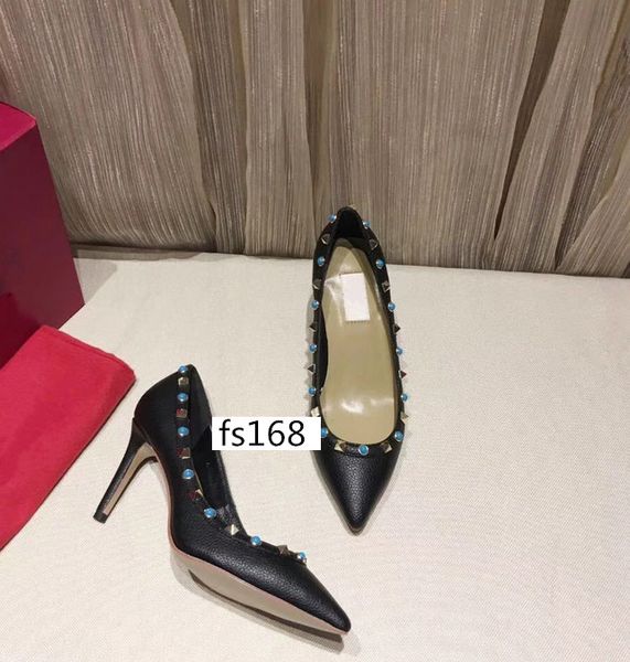 luxury black patent leather women pointed toe pumps fashion rivet stiletto heels high heels wedding dress shoes with box
luxury black patent leather women pointed toe pumps fashion rivet stiletto heels high heels wedding dress shoes with box