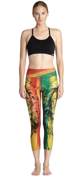 hengfurui new colourful lion slim sports breath running sweat absorbing women's seven-point lady pants, Black
hengfurui new colourful lion slim sports breath running sweat absorbing women's seven-point lady pants, Black