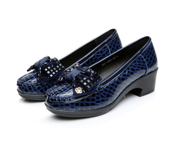 women's shoes in spring and autumn middle coarse heel round head bowknot @slg, Black
women's shoes in spring and autumn middle coarse heel round head bowknot @slg, Black