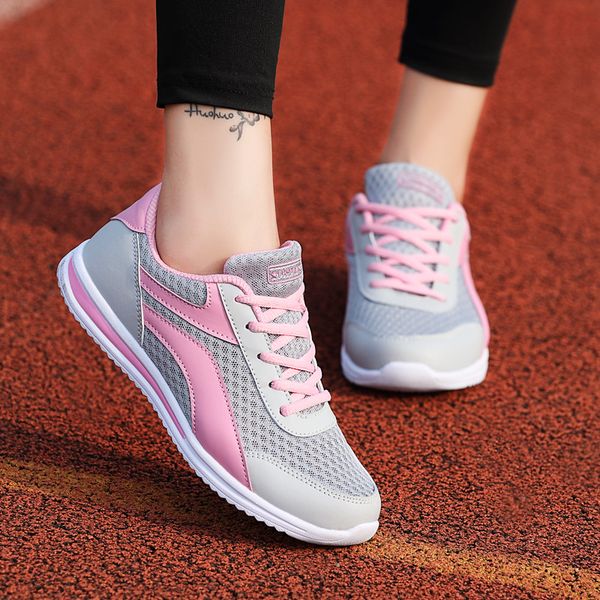 big size 2018 new women light sneakers sports running shos female air mesh athletic outdoor shoes flats comfortable laces shoes
big size 2018 new women light sneakers sports running shos female air mesh athletic outdoor shoes flats comfortable laces shoes