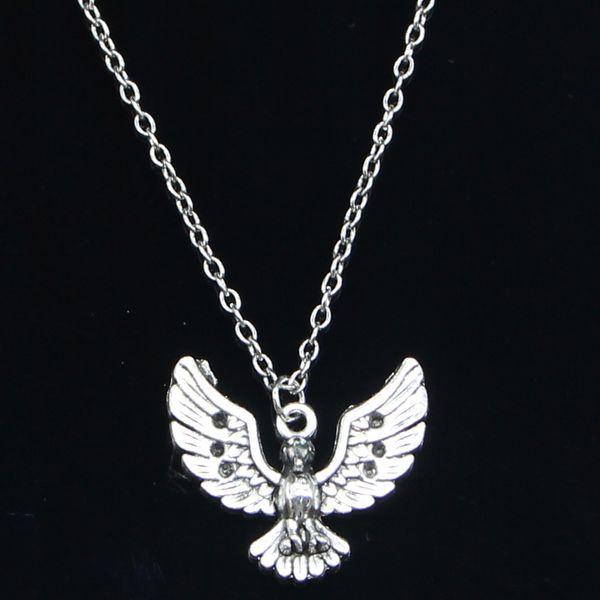 20pcs new fashion necklace 22x28mm eagle hawk silver pendants short long women men colar gift jewelry choker
20pcs new fashion necklace 22x28mm eagle hawk silver pendants short long women men colar gift jewelry choker