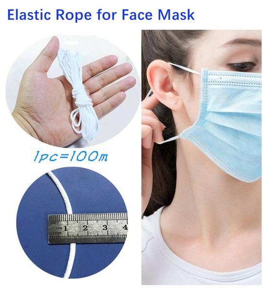 elastic mask band rope mask rubber band tape ear hanging rope round elastic for face mask diy crafts 100pc=100m
elastic mask band rope mask rubber band tape ear hanging rope round elastic for face mask diy crafts 100pc=100m