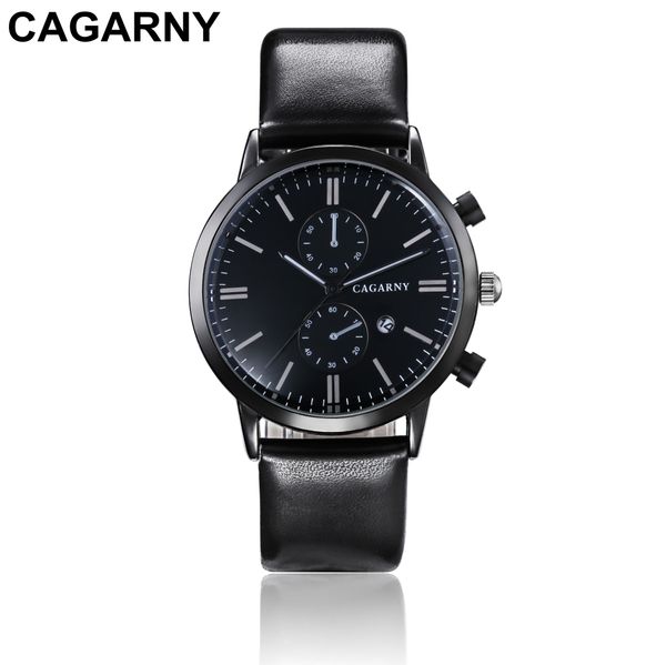 cagarny brand watches man fashion luxury life waterproof quartz watch leather watchband strap clock sports military wristwatch, Slivery;brown
cagarny brand watches man fashion luxury life waterproof quartz watch leather watchband strap clock sports military wristwatch, Slivery;brown
