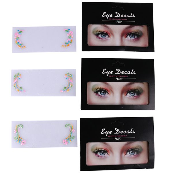 1pcs temporary eye tattoo stickers waterproof diy flash disposable eyeshadow eyeliner face sticker halloween makeup tool
1pcs temporary eye tattoo stickers waterproof diy flash disposable eyeshadow eyeliner face sticker halloween makeup tool