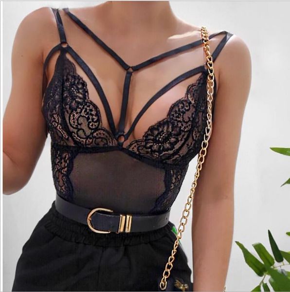 erotic bandage underwear women bodysuit transparent lace backless half bust sleepwear lingerie for woman jumpsuit, Black;white
erotic bandage underwear women bodysuit transparent lace backless half bust sleepwear lingerie for woman jumpsuit, Black;white