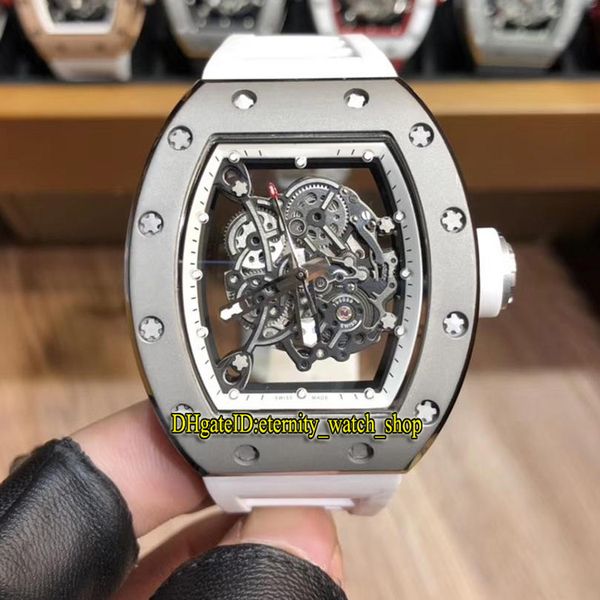 rm 055 skeleton dial japan miyota automatic mechanical rm055 mens watch 316l steel case rubber sport luxury designer watches, Slivery;brown
rm 055 skeleton dial japan miyota automatic mechanical rm055 mens watch 316l steel case rubber sport luxury designer watches, Slivery;brown