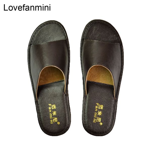 genuine cow leather slippers couple indoor non-slip men women home fashion casual single shoes pvc soft soles spring summer 501m, Black
genuine cow leather slippers couple indoor non-slip men women home fashion casual single shoes pvc soft soles spring summer 501m, Black