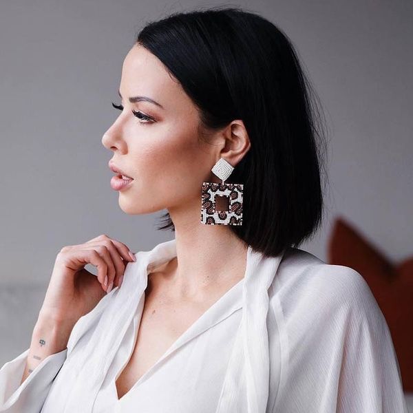 girlgo ba boho handmade fringed tassel earrings for women ethnic 2019 brand design multicolored drop earrings dropshipping ins, Silver
girlgo ba boho handmade fringed tassel earrings for women ethnic 2019 brand design multicolored drop earrings dropshipping ins, Silver