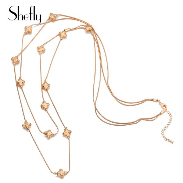 little cute flower pendants necklace gold gun black colour long sweater chain necklace jewelry for women gifts bijoux collier, Silver
little cute flower pendants necklace gold gun black colour long sweater chain necklace jewelry for women gifts bijoux collier, Silver