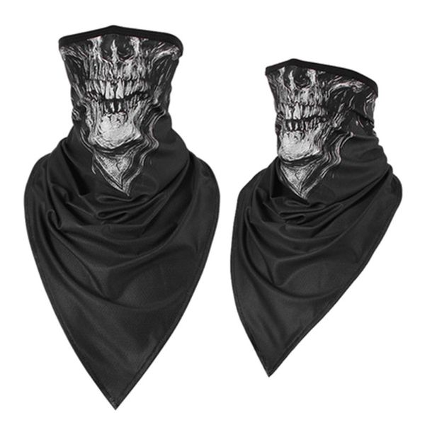 cycling face mask breathable skull triangle bandana helmet windproof outdoor neck face mask magic scarf scarf halloween headband, Black
cycling face mask breathable skull triangle bandana helmet windproof outdoor neck face mask magic scarf scarf halloween headband, Black
