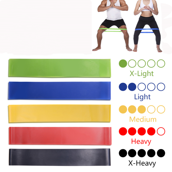 5 colors yoga resistance rubber bands elastic for fitness rubber bands for gum pilates gym workout yoga exercise 1pc
5 colors yoga resistance rubber bands elastic for fitness rubber bands for gum pilates gym workout yoga exercise 1pc