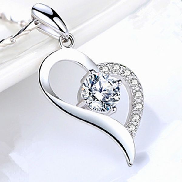 heart pendant fashion princess collar pendant necklace aaa zircon collar necklace engagement jewelry for girlfriend jewelry, Silver
heart pendant fashion princess collar pendant necklace aaa zircon collar necklace engagement jewelry for girlfriend jewelry, Silver