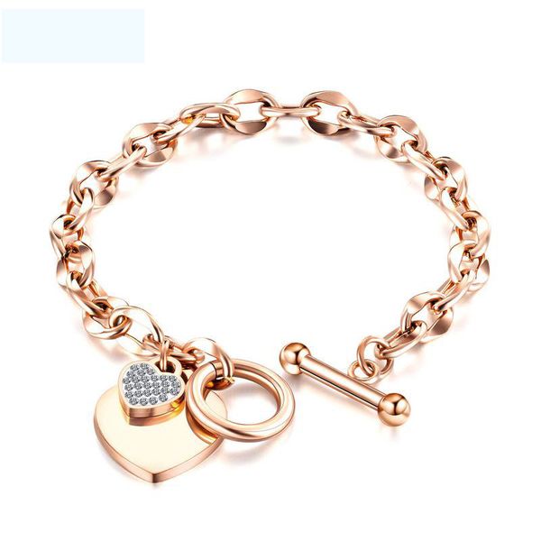 stainless steel heart bracelets for women fashion rose gold bracelets female chain letter brand jewelry women accessories gifts, Black
stainless steel heart bracelets for women fashion rose gold bracelets female chain letter brand jewelry women accessories gifts, Black