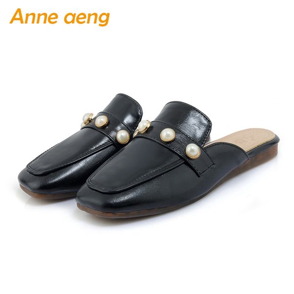 slippers spring and summer women flippers pearl square toe soft outsole casual mules ladies slides outdoor black white
slippers spring and summer women flippers pearl square toe soft outsole casual mules ladies slides outdoor black white