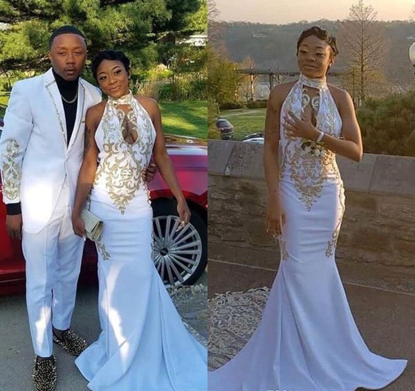 halter south african black girls prom dresses mermaid gold appliques holidays graduation wear evening party gowns custom made plus size
halter south african black girls prom dresses mermaid gold appliques holidays graduation wear evening party gowns custom made plus size