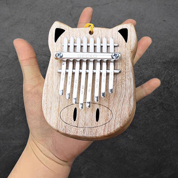 finger musical instruments cartoon durable pig shape hand gift kalimba sound thumb piano with strap mini 8 keys funny
finger musical instruments cartoon durable pig shape hand gift kalimba sound thumb piano with strap mini 8 keys funny