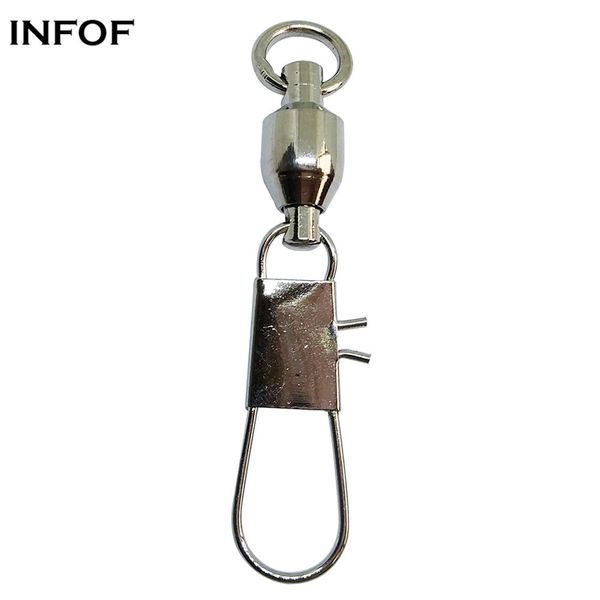 100 pieces/lot fishing ball bearing swivel with interlock snap stainless carp fishing lure connector bass fishing tackle
100 pieces/lot fishing ball bearing swivel with interlock snap stainless carp fishing lure connector bass fishing tackle
