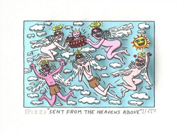 james rizzi - sent from the heavens above home decor handpainted &hd print oil painting on canvas wall art canvas pictures 191222
james rizzi - sent from the heavens above home decor handpainted &hd print oil painting on canvas wall art canvas pictures 191222