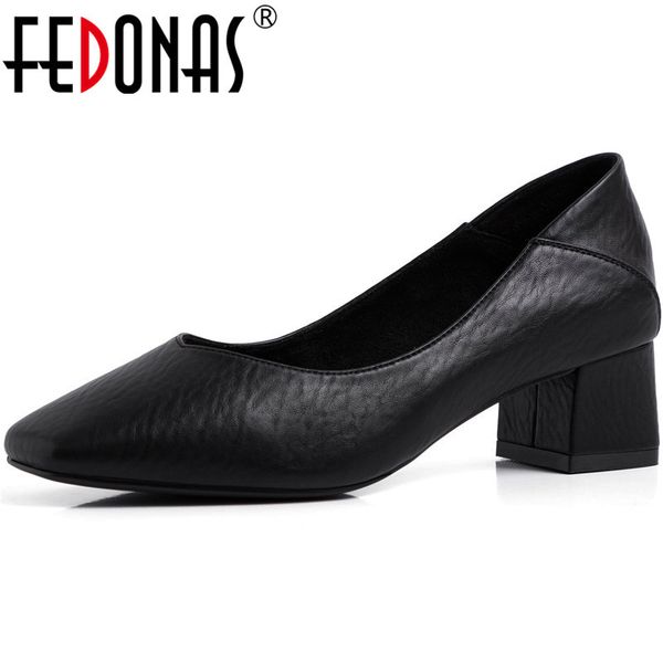 fedonas fashion women high heels working basic pumps spring summer square toe shoes new arrival shoes woman size 3-8, Black
fedonas fashion women high heels working basic pumps spring summer square toe shoes new arrival shoes woman size 3-8, Black