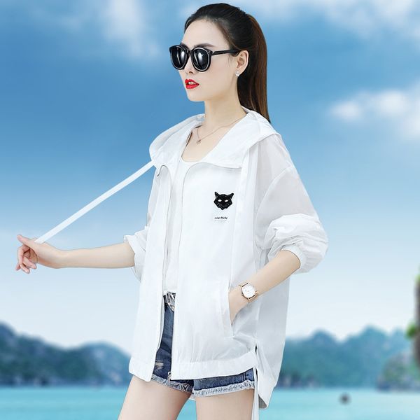 sun protection clothing women's long-sleeve new style korean-style loose casual versatile large size uv-protection coat, Black;brown
sun protection clothing women's long-sleeve new style korean-style loose casual versatile large size uv-protection coat, Black;brown