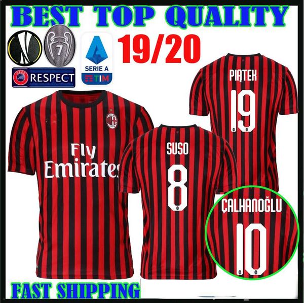 19 20 ac milan occer jer ey home 2019 2020 europa league ac milan piatek paqueta u o calhanoglu ke ie maglie da calcio football uniform
19 20 ac milan occer jer ey home 2019 2020 europa league ac milan piatek paqueta u o calhanoglu ke ie maglie da calcio football uniform