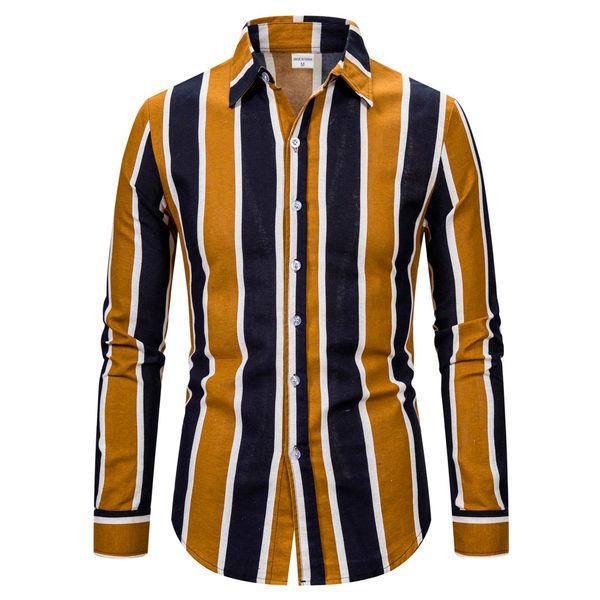 men shirt slim fit 2019 mens long sleeve casual cotton linen striped printing fit slim shirt blouse camisa masculina#g3, White;black
men shirt slim fit 2019 mens long sleeve casual cotton linen striped printing fit slim shirt blouse camisa masculina#g3, White;black