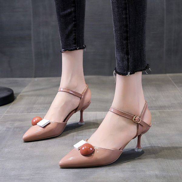 slingbacks heels women stiletto heel sandals summer pointed toe sandals office thin heels women buckle pumps 2020 new, Black
slingbacks heels women stiletto heel sandals summer pointed toe sandals office thin heels women buckle pumps 2020 new, Black