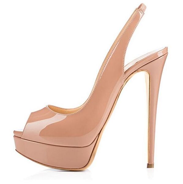 nude color fish mouth 14cm red bottom high heels women brand black patent leather platform peep-toes sandals shiny leather pumps
nude color fish mouth 14cm red bottom high heels women brand black patent leather platform peep-toes sandals shiny leather pumps