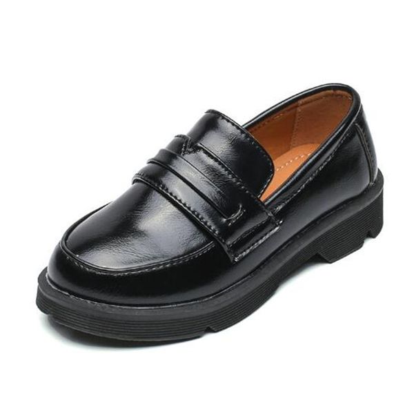 boys patent leather loafers thicken bottom anti-slip children sneakers fashion toddler causal shoes for girls, Black;grey
boys patent leather loafers thicken bottom anti-slip children sneakers fashion toddler causal shoes for girls, Black;grey