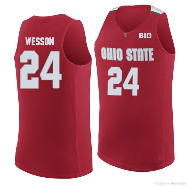andre wesson men's ohio state buckeyes red mike conley jr. white musa jallow stitched college basketball jersey, Black
andre wesson men's ohio state buckeyes red mike conley jr. white musa jallow stitched college basketball jersey, Black