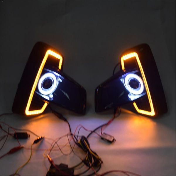 universal auto front led driving fog lamp drl kit 12v for 18 new pattern hilux diurnal lamp angel of light daytime driving
universal auto front led driving fog lamp drl kit 12v for 18 new pattern hilux diurnal lamp angel of light daytime driving