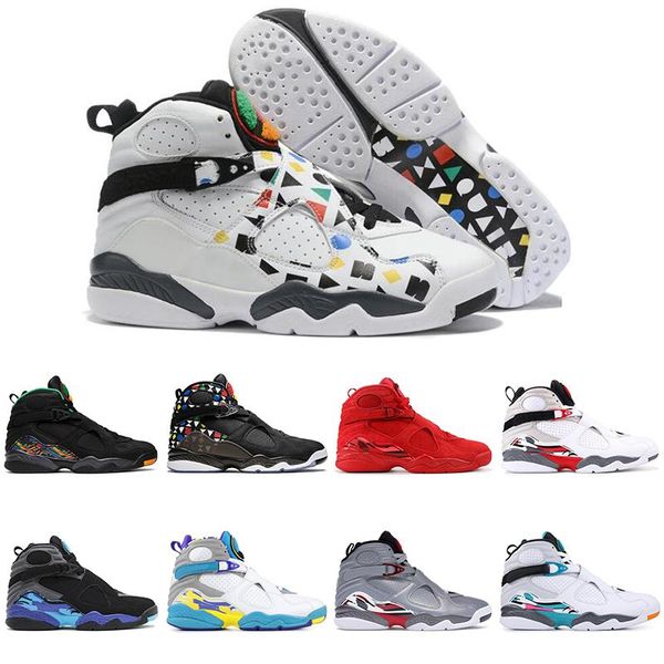 quai 54 air jordan retro 8 8s tinker basketball shoes men valentines day aqua reflections designer mens trainers sports sneakers, White;red
quai 54 air jordan retro 8 8s tinker basketball shoes men valentines day aqua reflections designer mens trainers sports sneakers, White;red
